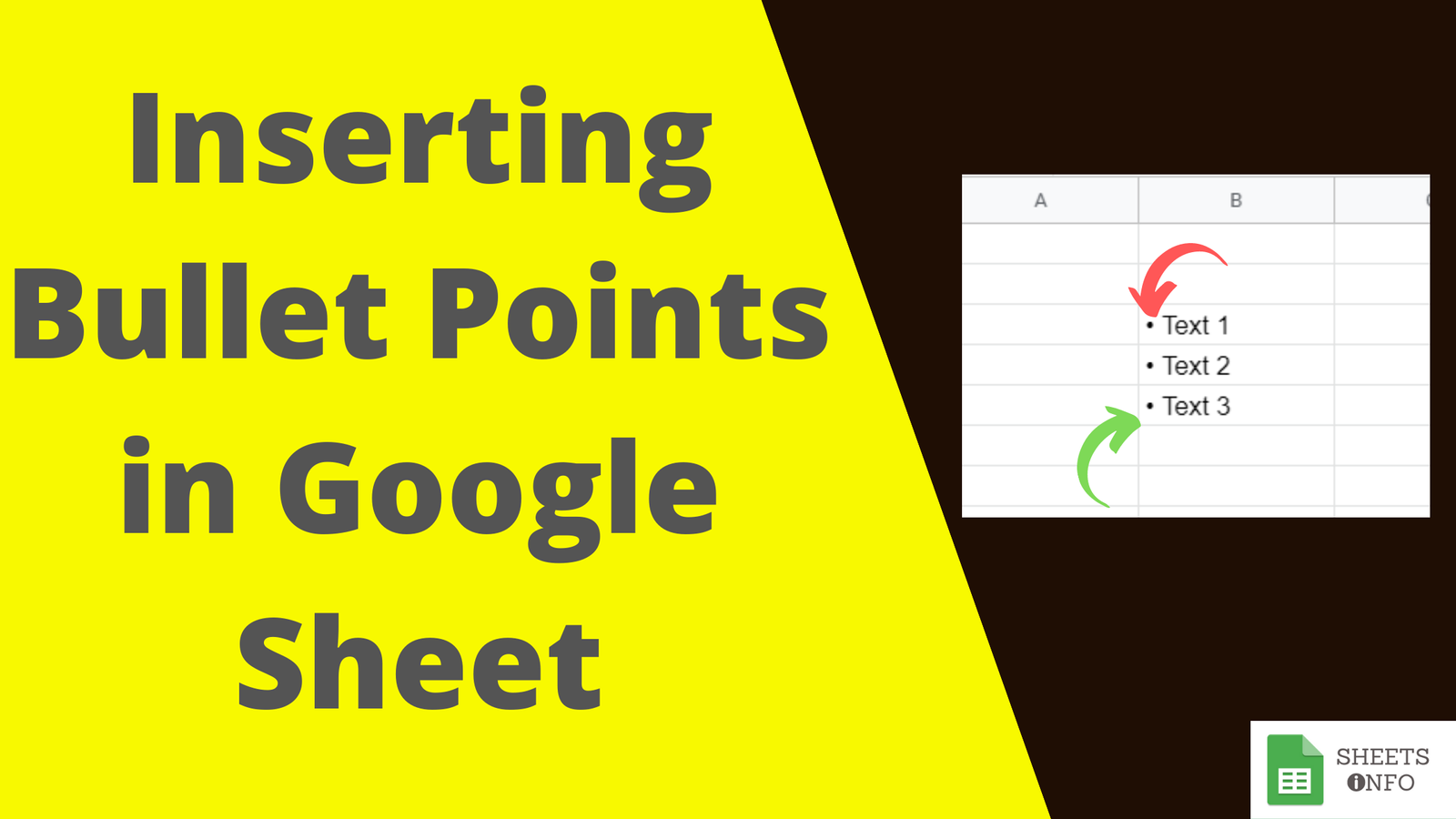 Step By Step Guide To Inserting Bullet Point In Google Sheet SheetsInfo