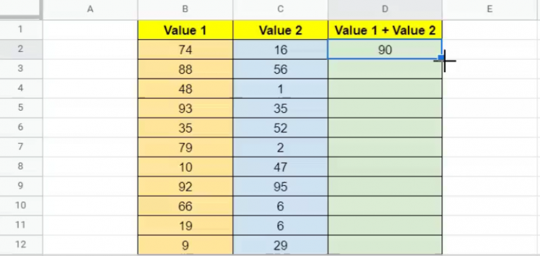 3 Ways to Apply Formula to Entire Column in Google Sheets- SheetsInfo